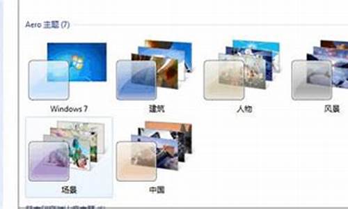 win7主题换苹果主题_win7切换主题